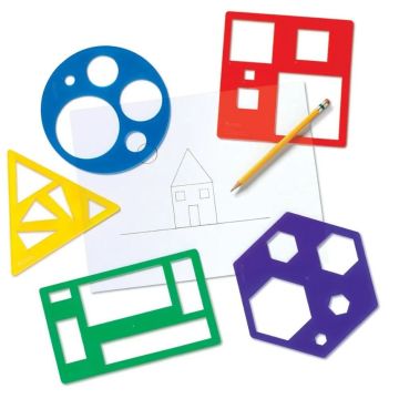 Primary Shapes Template Set