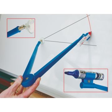 Whiteboard Compass - Set of 4