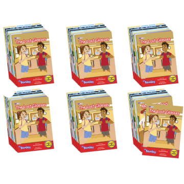 Decodable Readers - The Beanies Hi-Lo - Phase 6 - Spelling - Fiction - Set 2 - 12 Titles - 6x BB157
