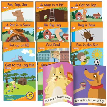 Decodable Readers - Letter Sound Fiction (6 x Set of 12)